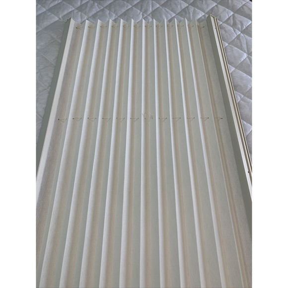 UNITED SHADE 44’’ W X 19’’ H 1" PLEAT COTTON COLOR RV PLEATED SHADES NEW 😀 - Picture 2 of 12